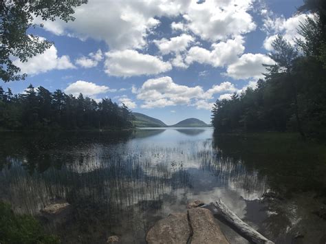 Eagle Lake Acadia National Park Maine Usa Rhiking