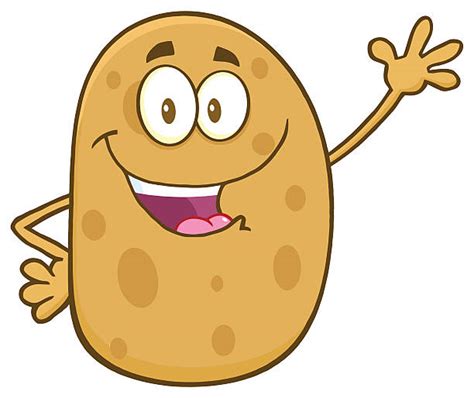 Potato Cartoon Pictures Illustrations Royalty Free Vector Graphics