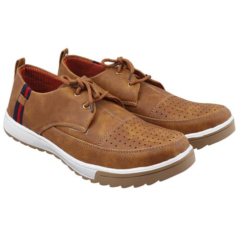 Buy Myung Fasho Synthetic Solid Mens Stylish Shoes With Mesh Sole In