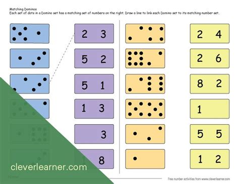 The Value Of Numbers Free And Fun Number Work From Dominos Count And