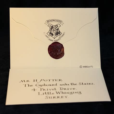 Harry potter und der halbblutprinz: Carta De Hogwarts Envelope Para Imprimir - Sample Web h
