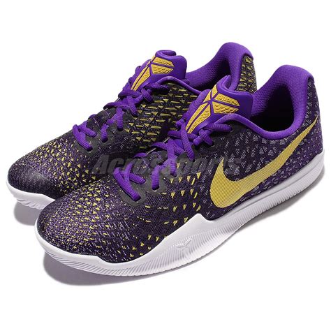 Nike Mamba Instinct Ep Kobe Bryant Purple Gold Men Basketball Shoes