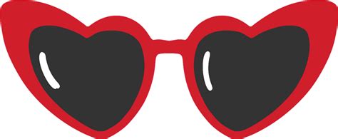 Heart Sunglasses Png Free Logo Image