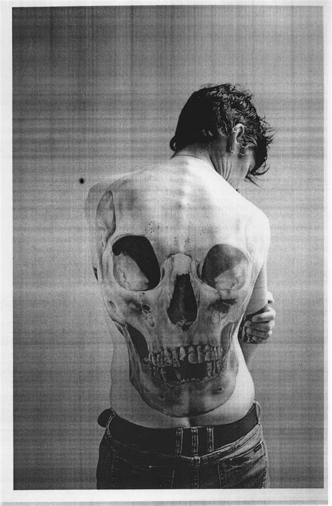 Back Skull Tattoo