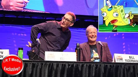 Tom Kenny And Bill Fagerbakke On Spongebob Meme Culture Youtube