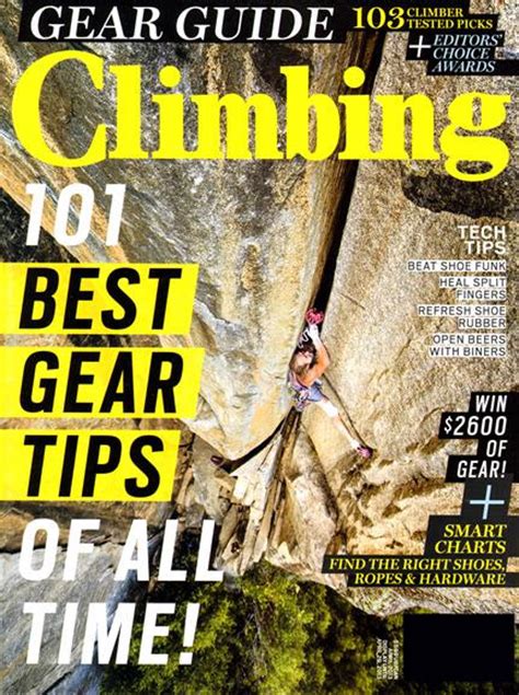 Climbing Magazine Sports And Recreation Magazines