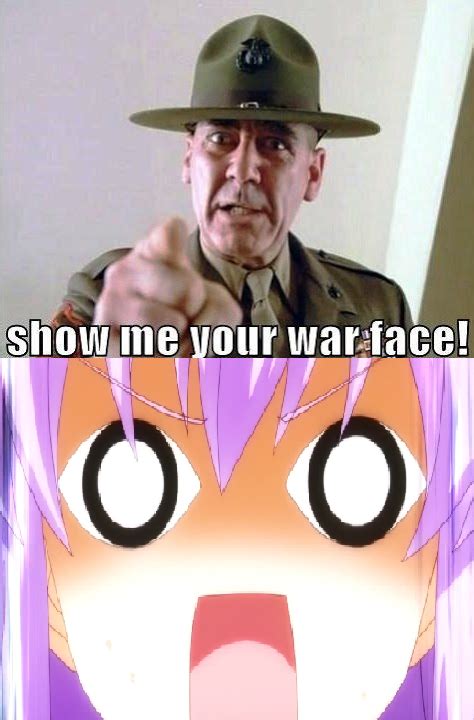 Show Me Your War Face Gamindustri