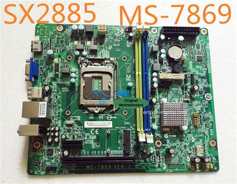 Acer Tc 605 Tc 705 Sx2885 Ms 7869 Dbsrrcn001 Lga1150 Motherboard