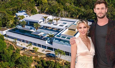Chris Hemsworth And Elsa Pataky Add Finishing Touches To 20million