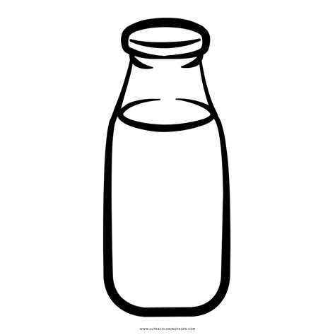 Milk Coloring Page - Ultra Coloring Pages
