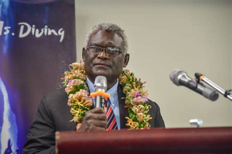 Pm Sogavare Leaves For South Korea Pif Summit My Sig Services Portal
