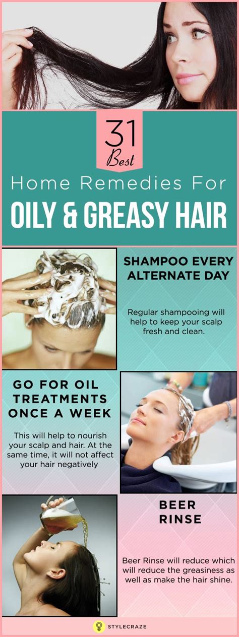 How To Get Rid Of Oily Scalp And Greasy Hair 16 Home Remedies Oily