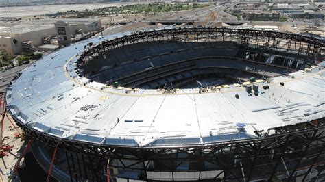 Allegiant stadium is the home of the nfl's las vegas raiders and the university of nevada's college football team, the las vegas rebels. Earthquake protections being built into Allegiant Stadium - Highway Radio