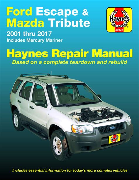 2001 2017 Ford Escape Repair Service Manual Zofti