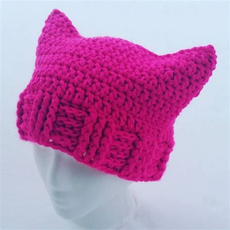 Ravelry Crocheted Cat Ear Hat Pattern By Kati Mulholland