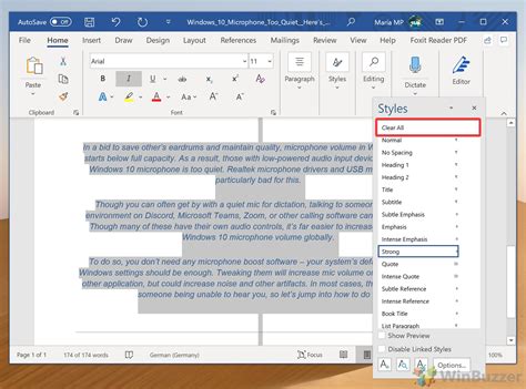 How To Clear Formatting In Word Tideilike