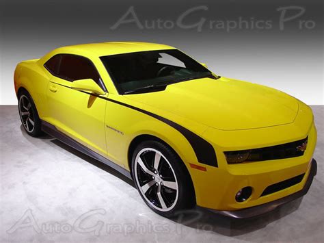 2010 2013 2014 2015 Chevy Camaro Side Stripes Hockey Door Decals