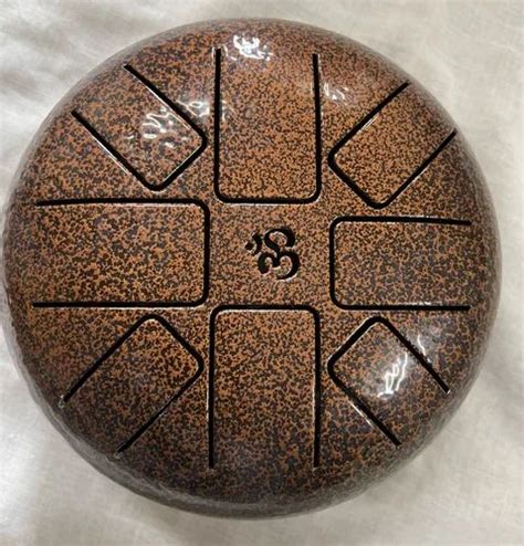 Iron Brown Round Musical Hapi Drum Size 10inch D At Rs 1400piece