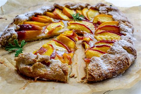 Rustic peach pie | Recipes, Food, Galette recipe