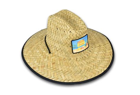 Custom Patch Straw Hat Team Beach Hat Personalized Straw Etsy