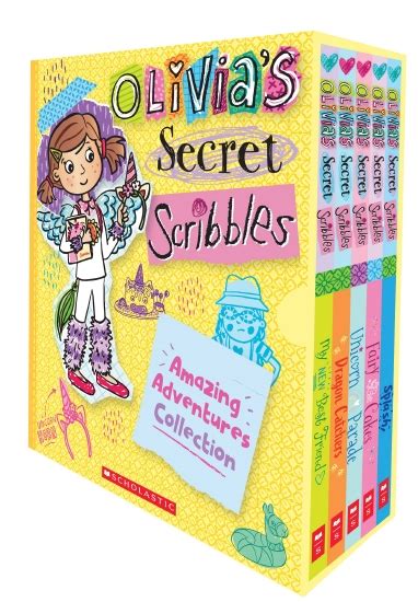 The Store Olivia Secret Scribbles Amazing Adventures Collection Pack The Store