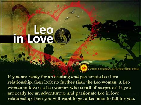 He always takes care of all her demands and desires and promises to keep her happy all her life. Leo in Love: Traits and Compatibility for Leo Man and ...