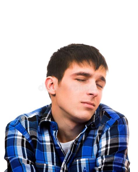 Sad Young Man Stock Photo Image Of Distress Despondent 111842350