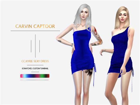 Kyrie Dress By Carvin Captoor At Tsr Sims 4 Updates
