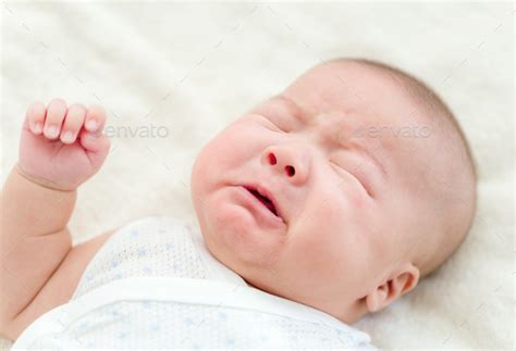 Newborn Baby Cry Stock Photo By Leungchopan Photodune