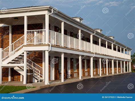 Motel Stock Image Image Of Structure Lodging Rooms 26137523