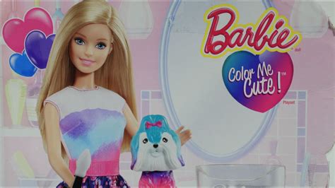 Barbie Color Me Cute Doll Барби Зоосалон Mattel маттел Cfn40 Youtube
