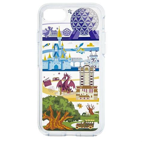 Disney Four Parks Disneyland Attractions Iphone 7 8 78 Otterbox Phone