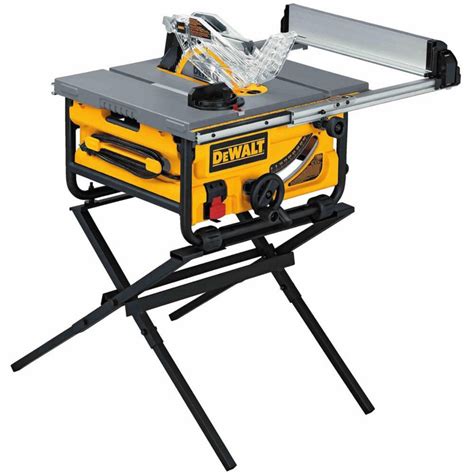 Dewalt 15 Amp Corded 10 In Compact Job Site Table Saw With Stand