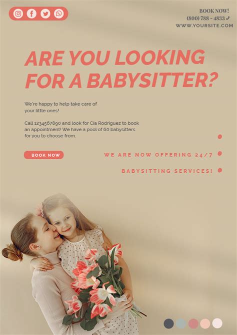 Run through the list and mark your favorites and then use them as a guide when you want to find something fun to do. 10+ Babysitting Flyer free psd template | shop fresh