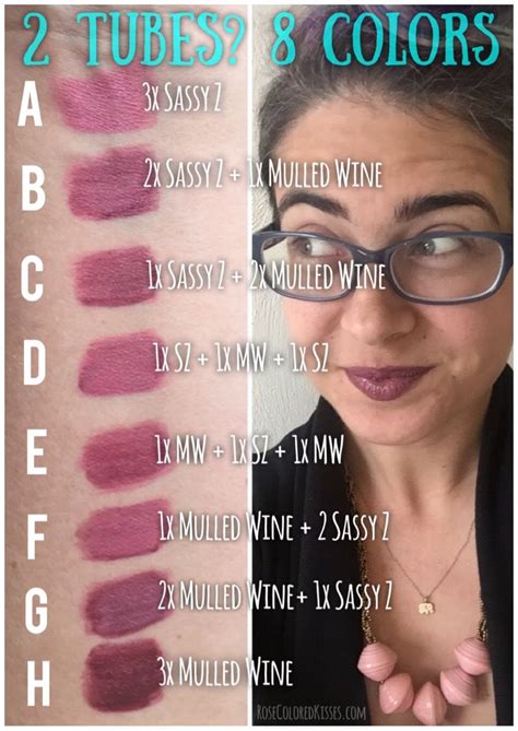 Sassy Z And Mulled Wine Layering Combo For Lipsense By Chelsea Rose