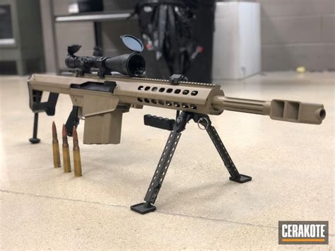 Barrett 50 Cal Long Range Rifle Cerakoted With H 267 By Web User