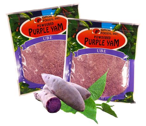 Purple Yam Ube Powder By Giron Foods 406 Ozpack Of 2 Etsy Uk