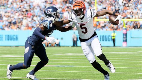 Tee Higgins Trade Rumors Bengals Duke Tobin Wont Rule Out Dealing Star Wr On Franchise Tag