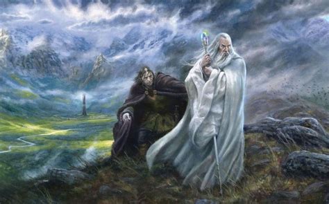 Saruman Grima Wormtongue The Lord Of The Rings башня долина