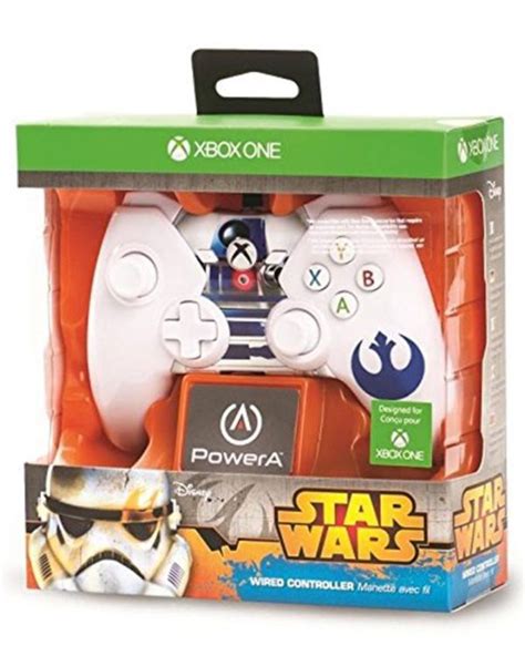 Xbox One Star Wars R2d2 Wired Controller White Powera