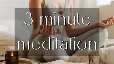3 Minute Grounding Meditation for Instant Stress Relief - YouTube