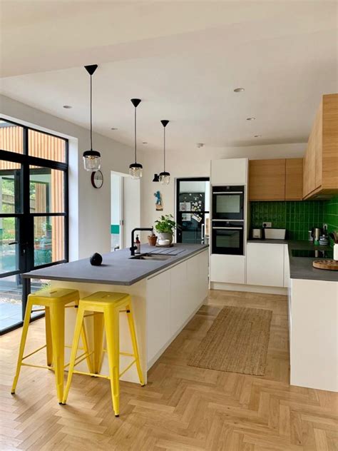 Download free books in pdf format. Contemporary White Matt and Natural Oak Kitchen - Matthew ...