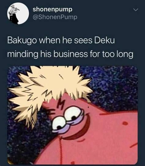 My Hero Academia 10 Hilarious Deku And Bakugo Memes That Are Too Funny