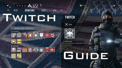 R6 Siege Operator Guide Twitch Youtube