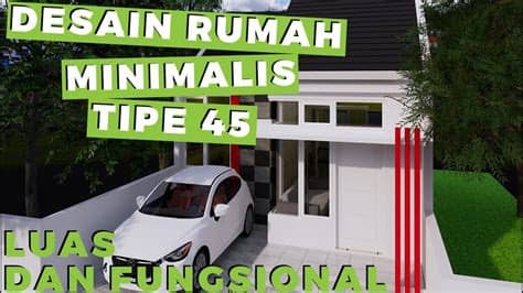 Rumah minimalis masih saja menjadi tren model rumah yang disukai oleh banyak orang. BANGUN RUMAH MINIMALIS TIPE 45 KAVLING 66 KESAN LUAS BIAYA ...