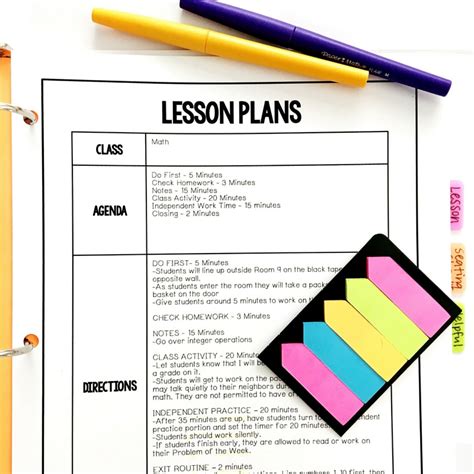 Tips For Making Lesson Planning Simple And Streamlined