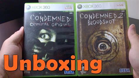 Condemned Criminal Origins Condemned 2 Bloodshot Xbox 360