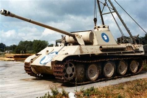 French Post War Panthera After Wwii Ended The French Equipped
