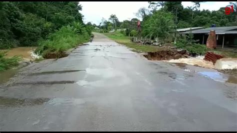 Vídeo Mostra Momento Em Que Parte Do Asfalto Da Estrada De Santo Antônio Desaba Rondônia G1