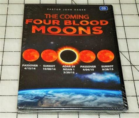 The Coming Four Blood Moons Pastor John Hagee 3 Audio Cds New Sealed
